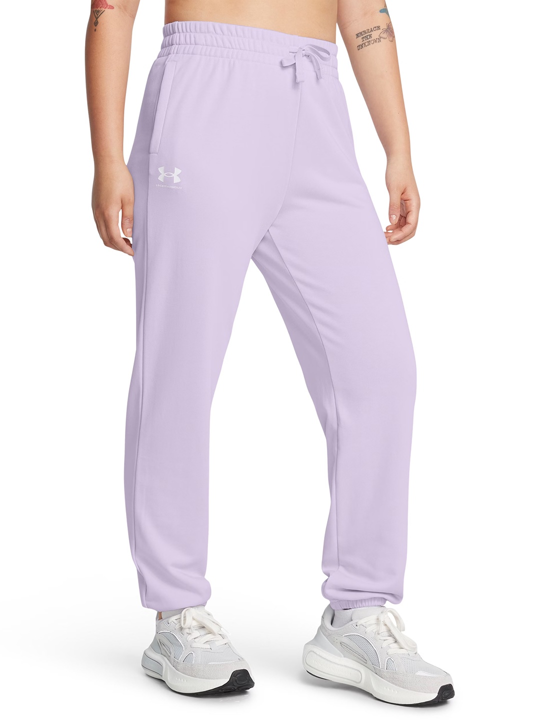 

UNDER ARMOUR Women Rival Terry Jogger, Lavender