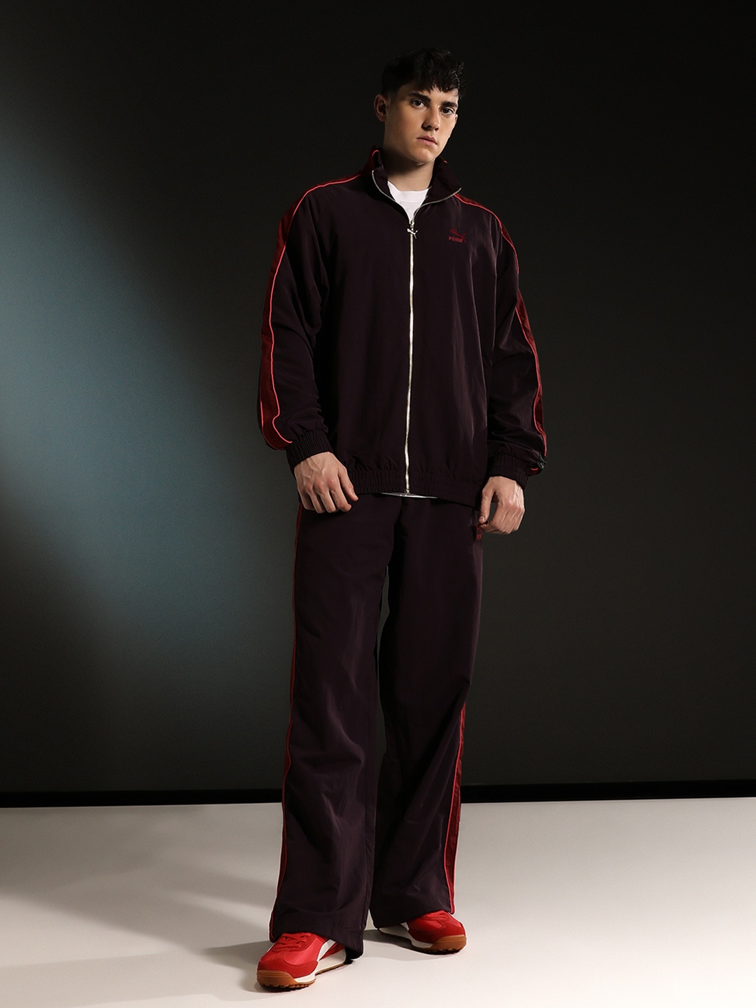 

Puma PLAY LOUD T7 Unisex Oversized Track Jacket, Purple
