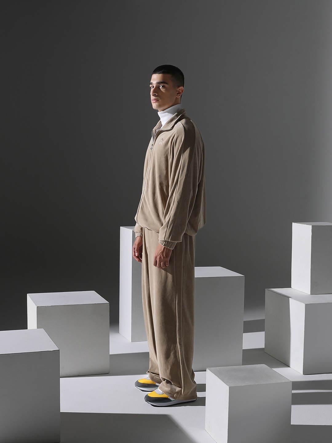 

Puma T7 Oversized Track Jacket, Beige