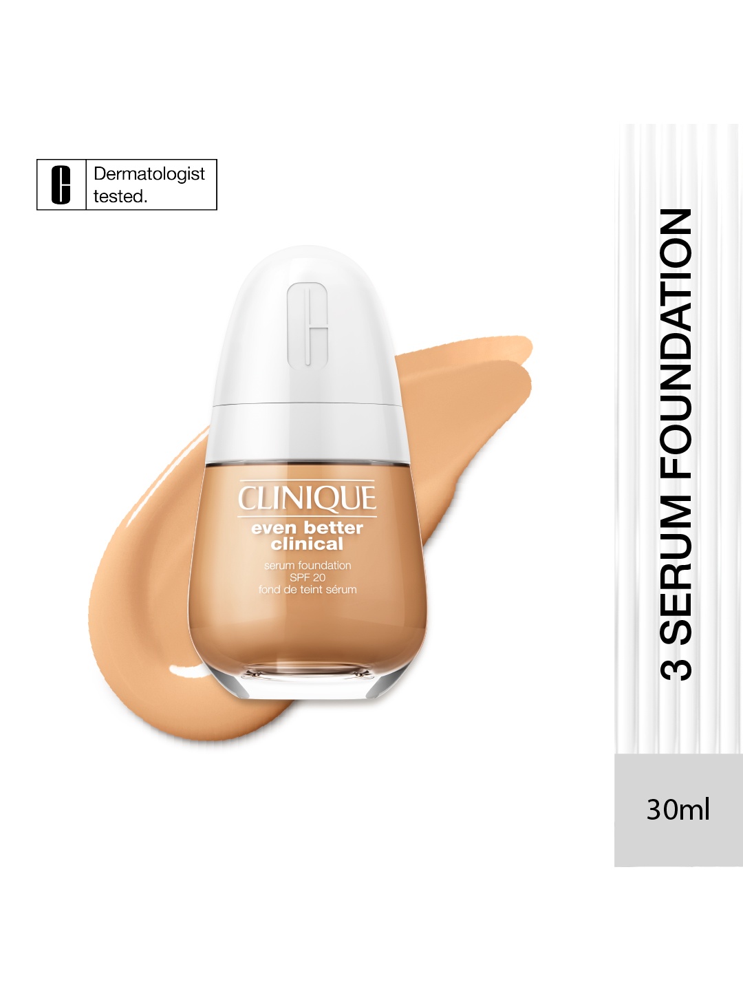 

Clinique Even Better Clinical SPF 20 Serum Foundation - 30ml - WN 48 Oat, White