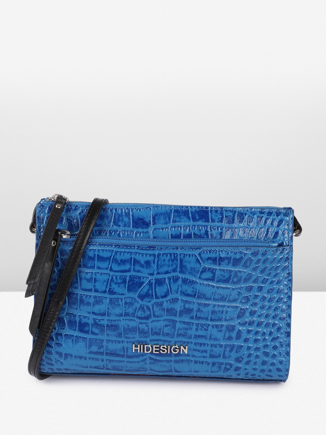 

Hidesign Spruce Animal Print Sling Bag, Blue
