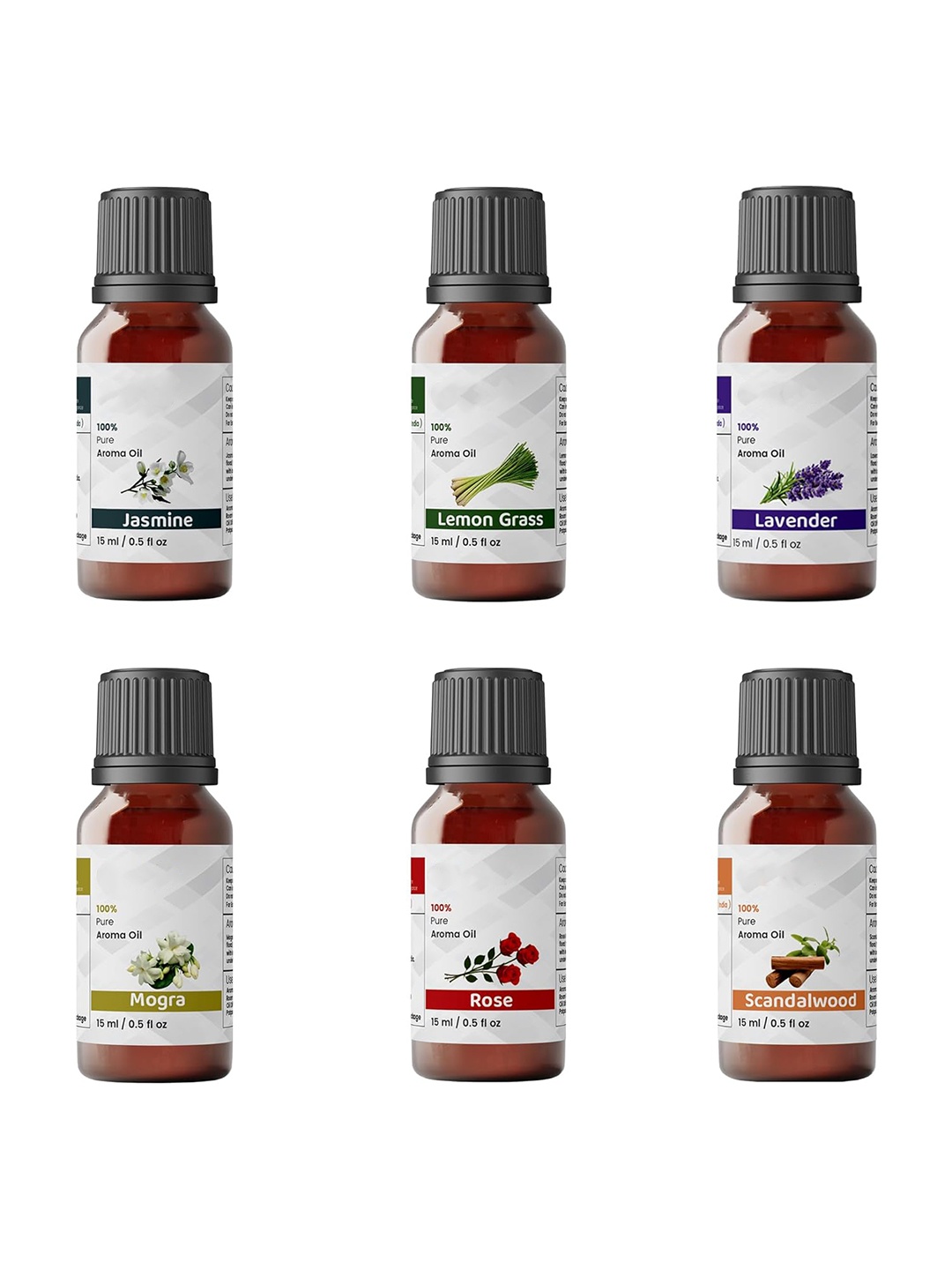 

DALUCI Red & Grey 6 Pieces All Flavor Mix Aroma Oil