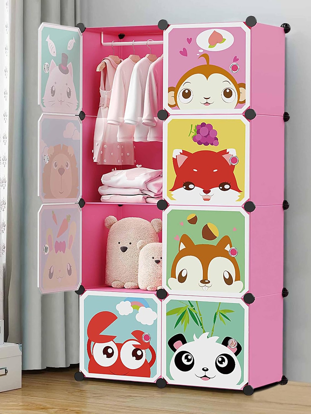 

Sasimo Pink & White Printed Water Resistant Multi-Utility Organisers