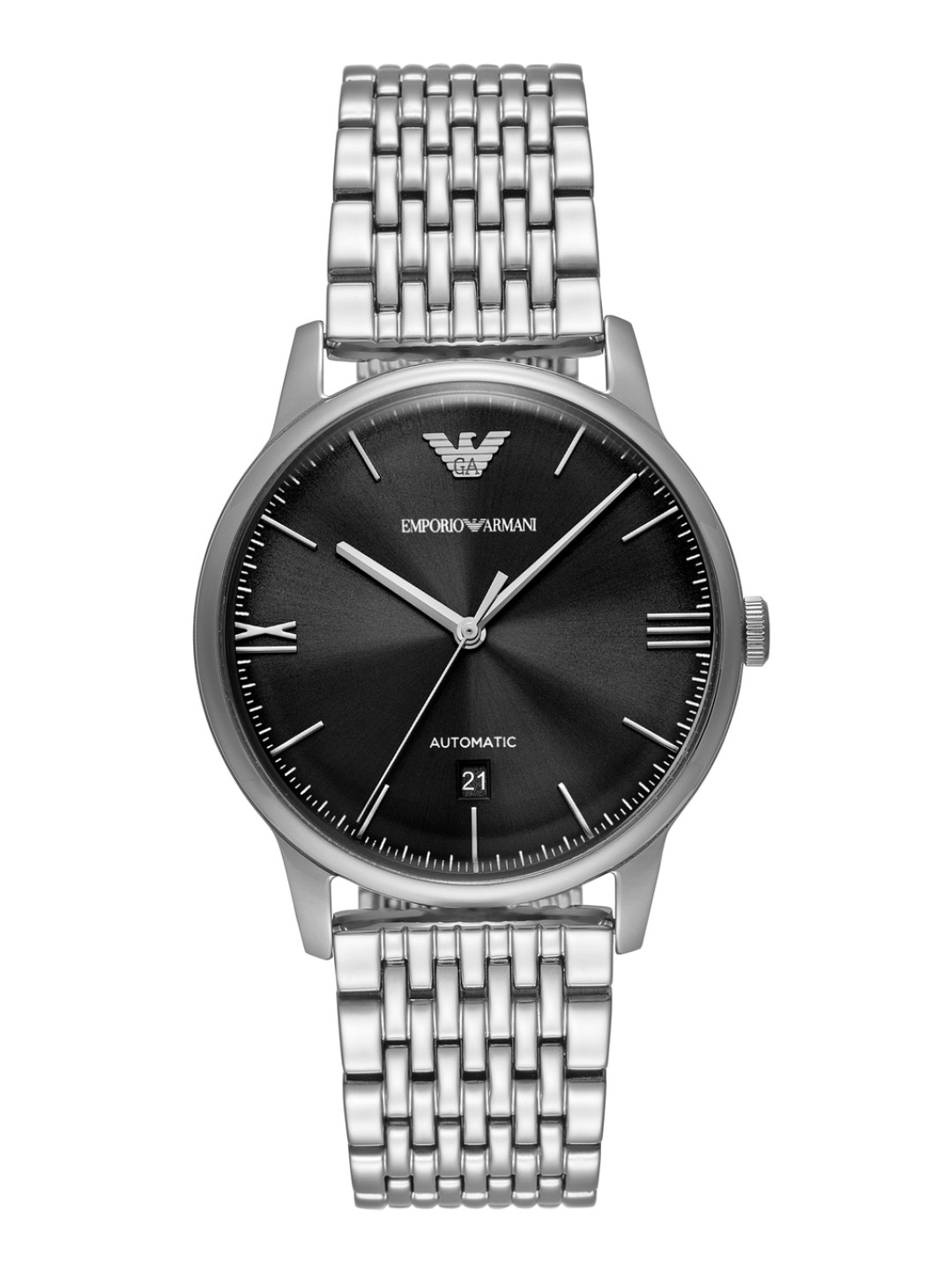 

Emporio Armani Men Bracelet Style Analogue Automatic Watch - AR60081, Black