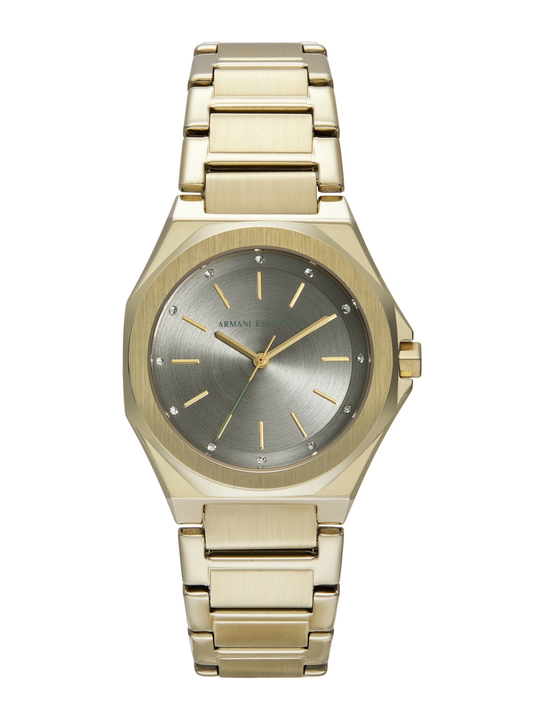 

Armani Exchange Women Bracelet Style Analogue Watch AX4614, Silver