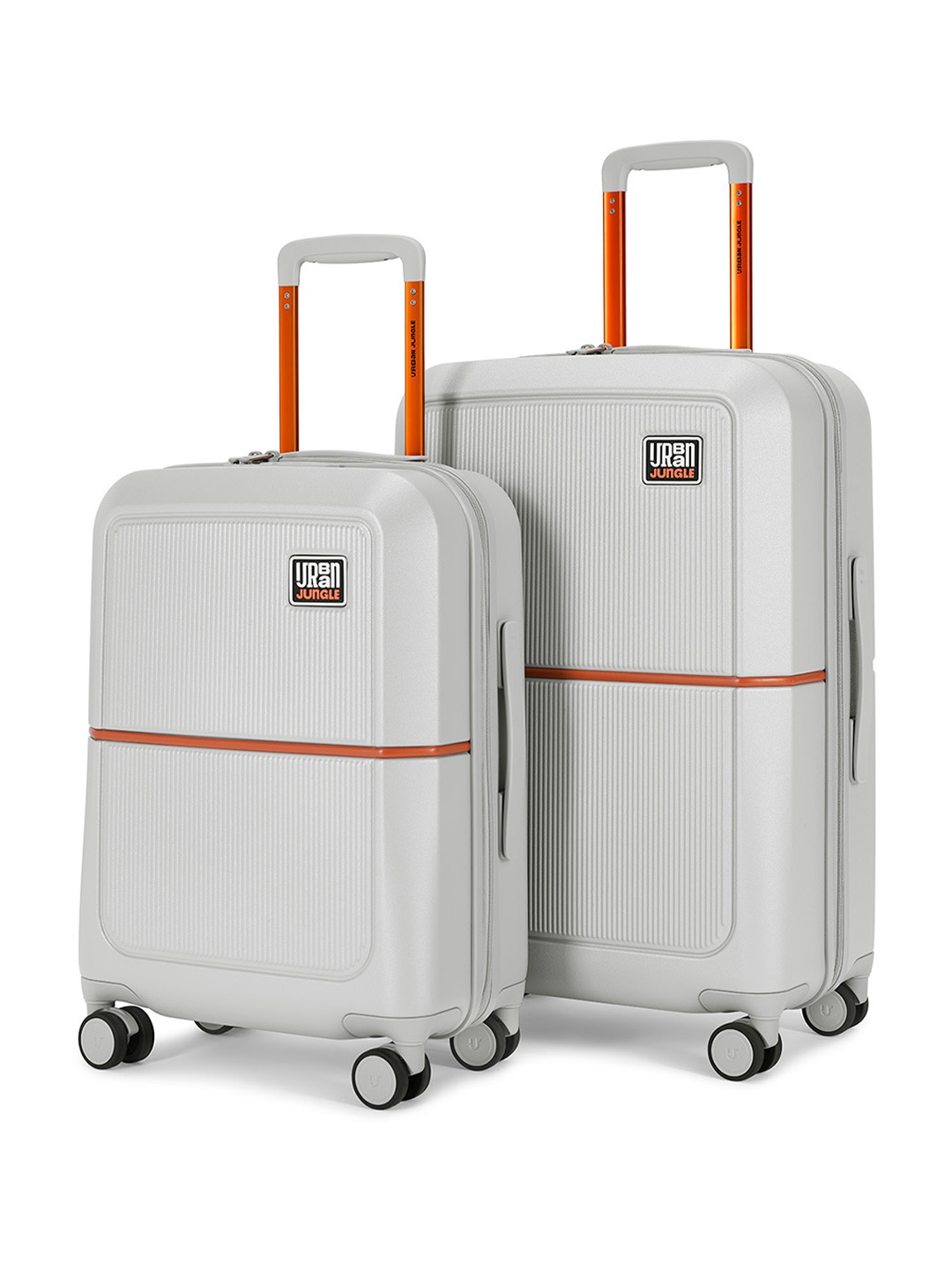 

Urban Jungle by Safari by Safari Caliber Set Of 2 Hard-Sided Trolley Suitcase, Grey