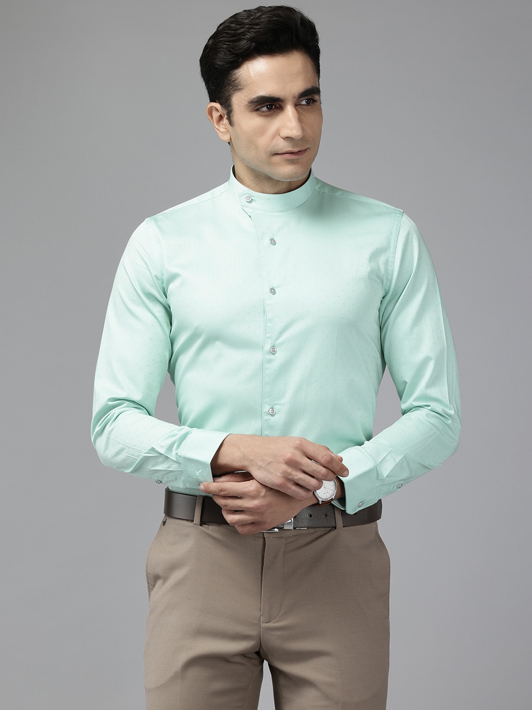 

Blackberrys Slim Fit Smart Formal Shirt, Blue
