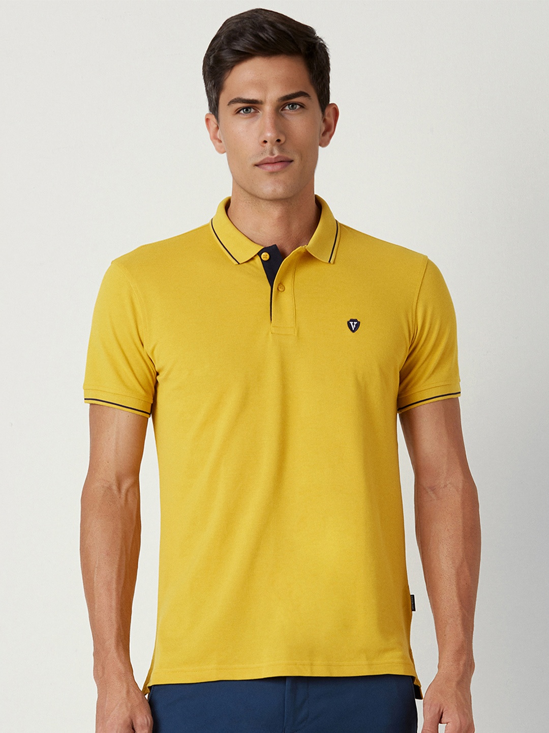 

Van Heusen Sport Slim Fit Polo Collar T-shirt, Yellow