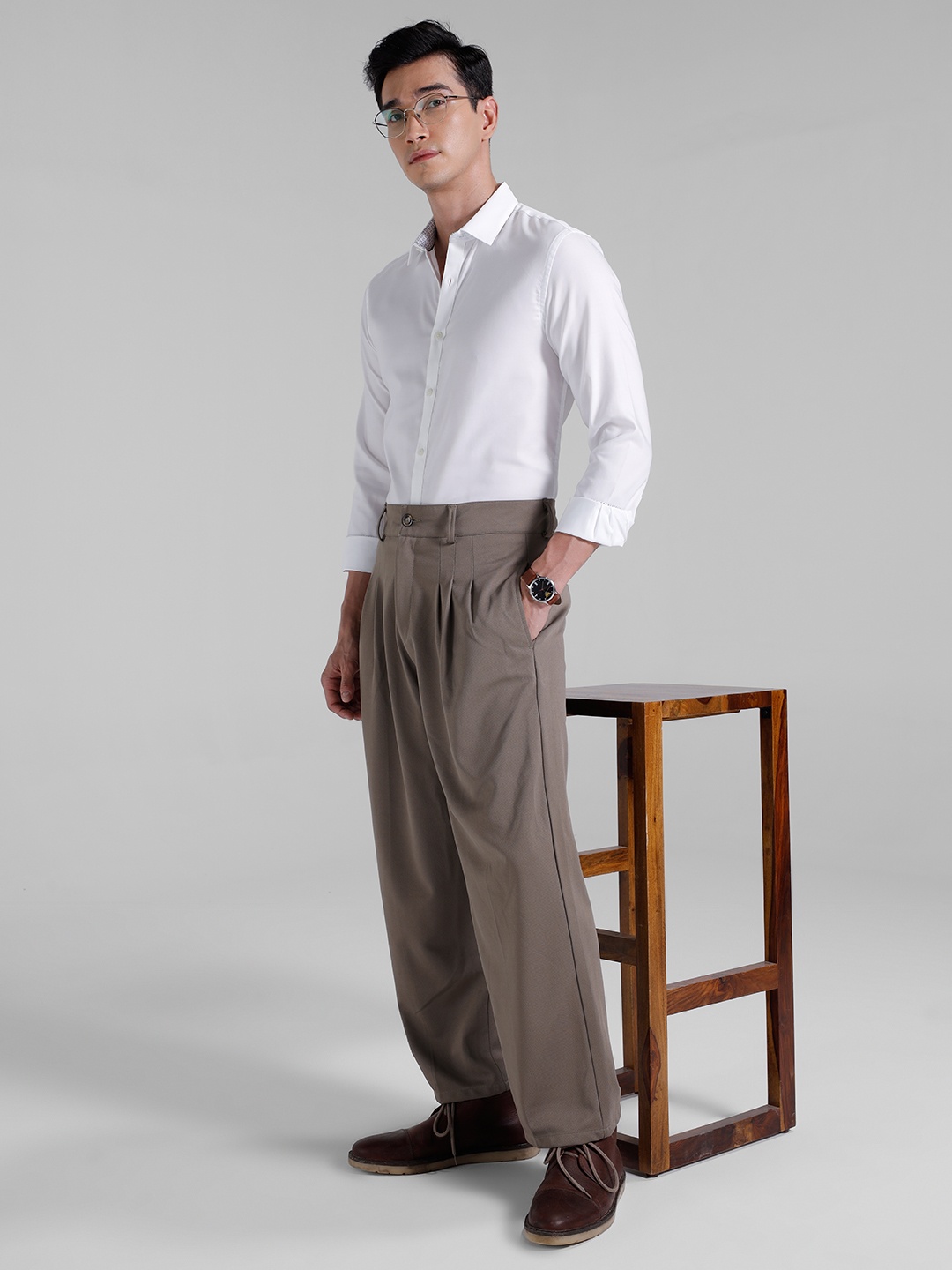 

INVICTUS Signature Slim Fit Pure Cotton Formal Shirt, White