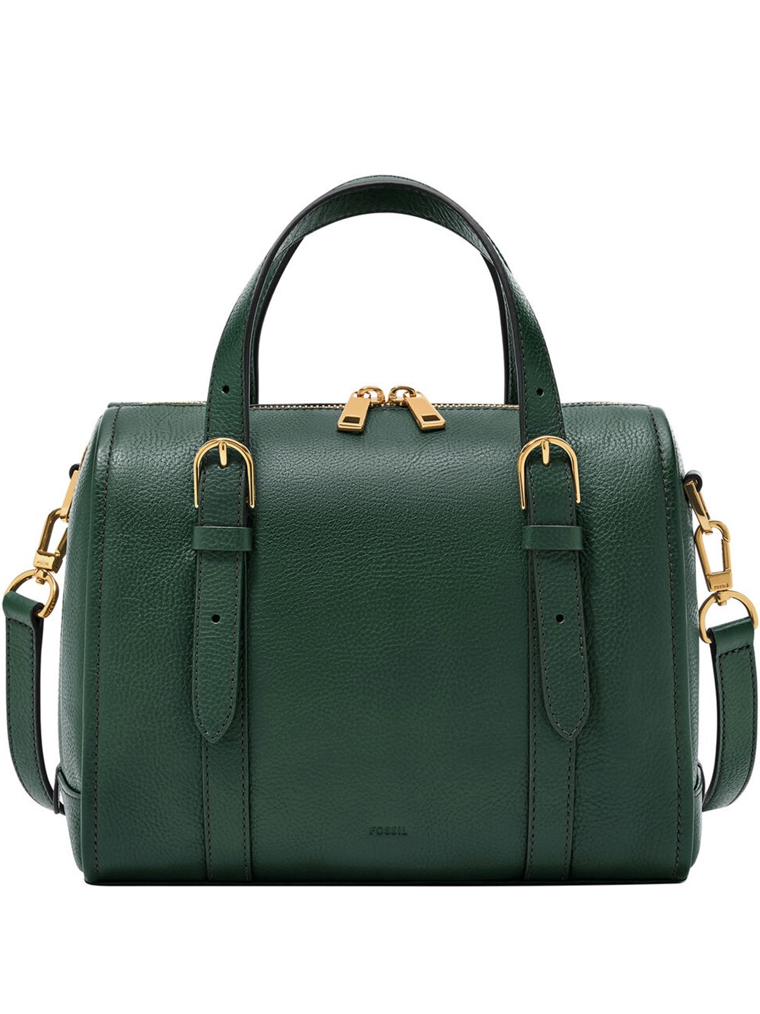 

Fossil Leather Structured Handheld Bag, Green