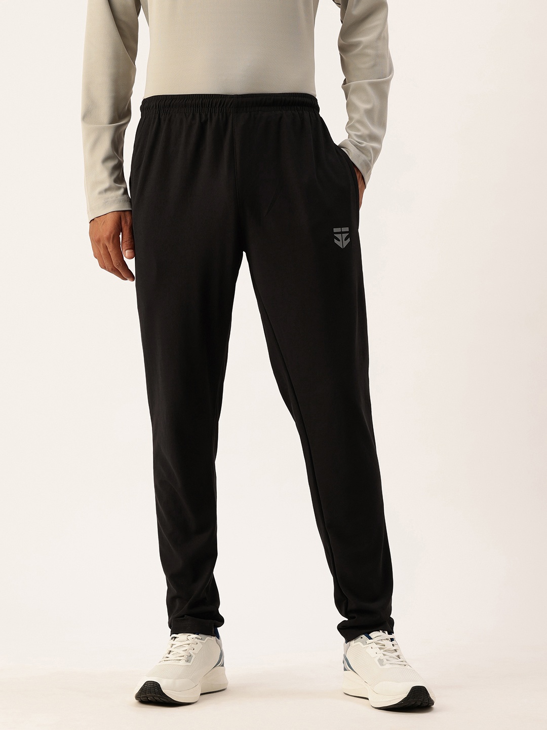 

Sports52 wear Men Comfort fit Rapid-Dry Track Pants, Black