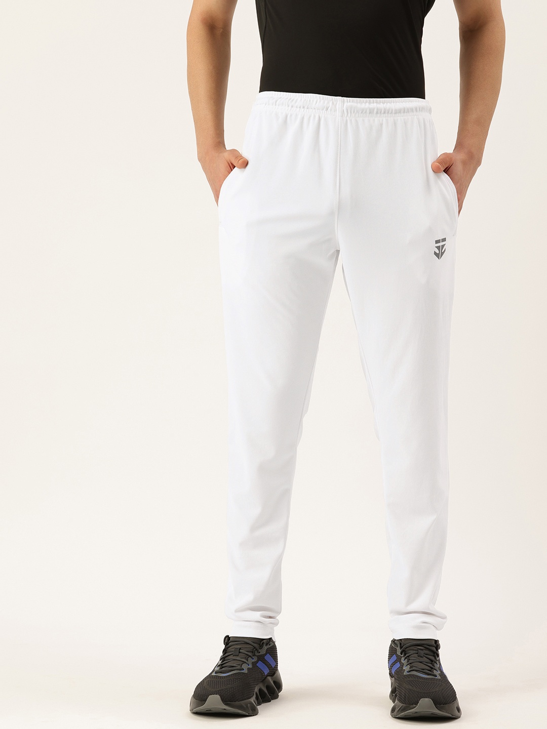 

Sports52 wear Men Training or Gym Track Pants, White