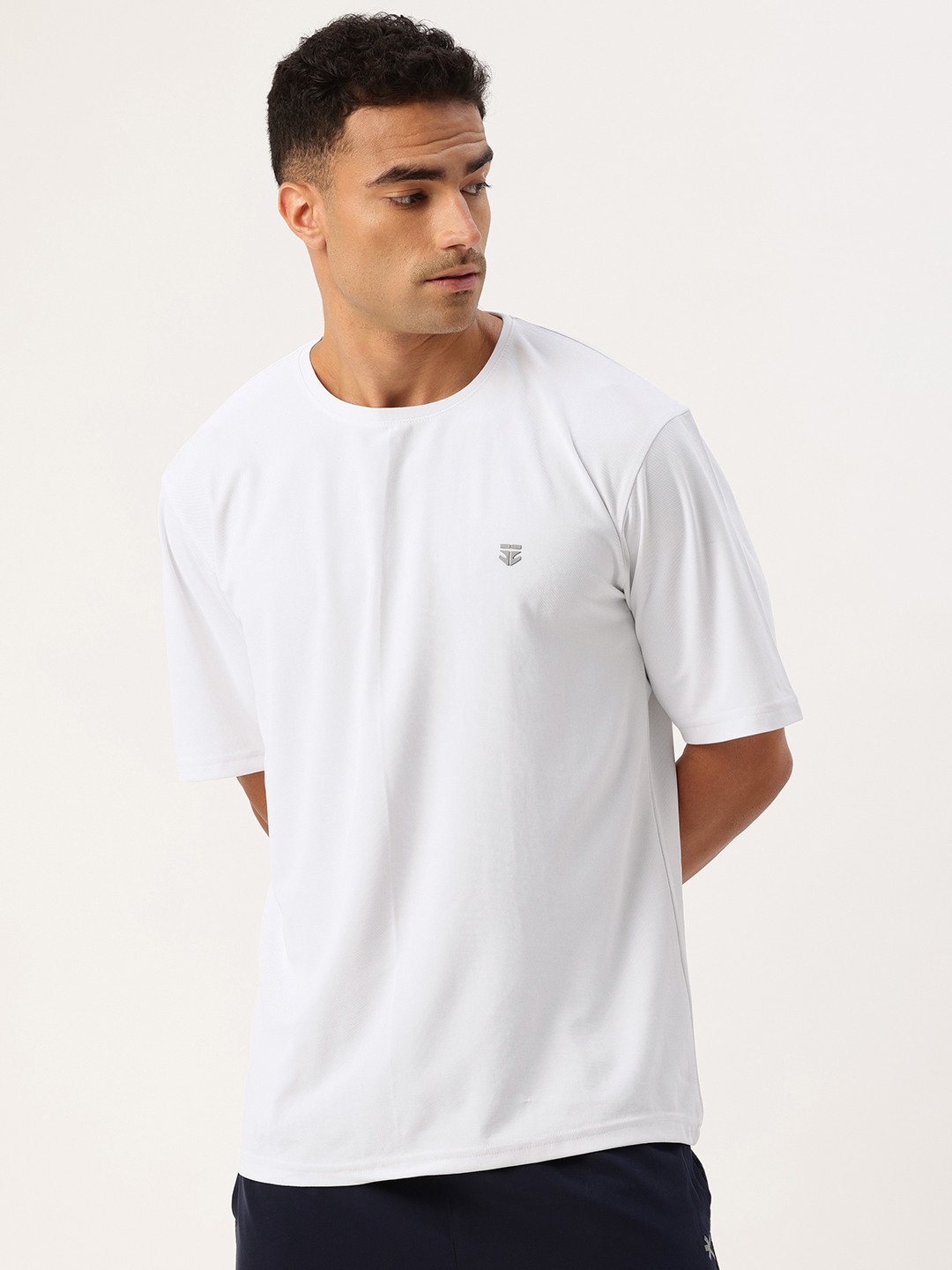 

Sports52 wear Dri-Fit Round Neck T-shirt, White