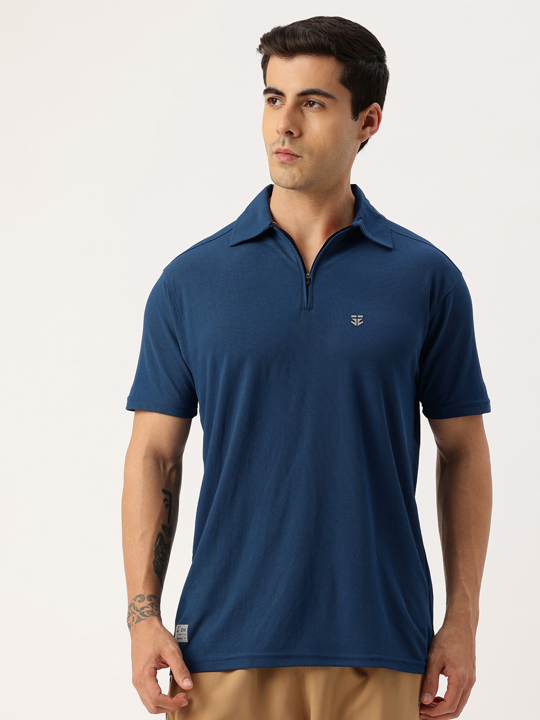 

Sports52 wear Polo Collar Dri-Fit T-shirt, Blue