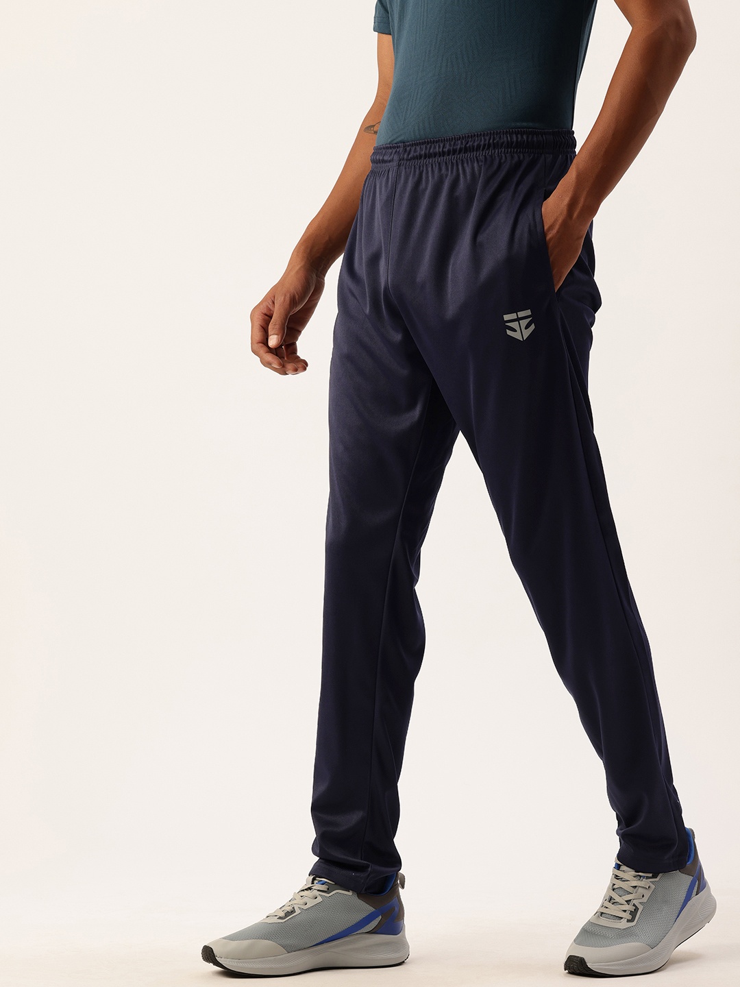 

Sports52 wear Men Comfort Fit Rapid-Dry Track Pant, Navy blue