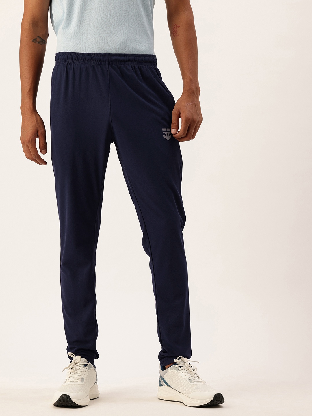 

Sports52 wear Men Comfort fit Rapid-Dry Track Pants, Navy blue