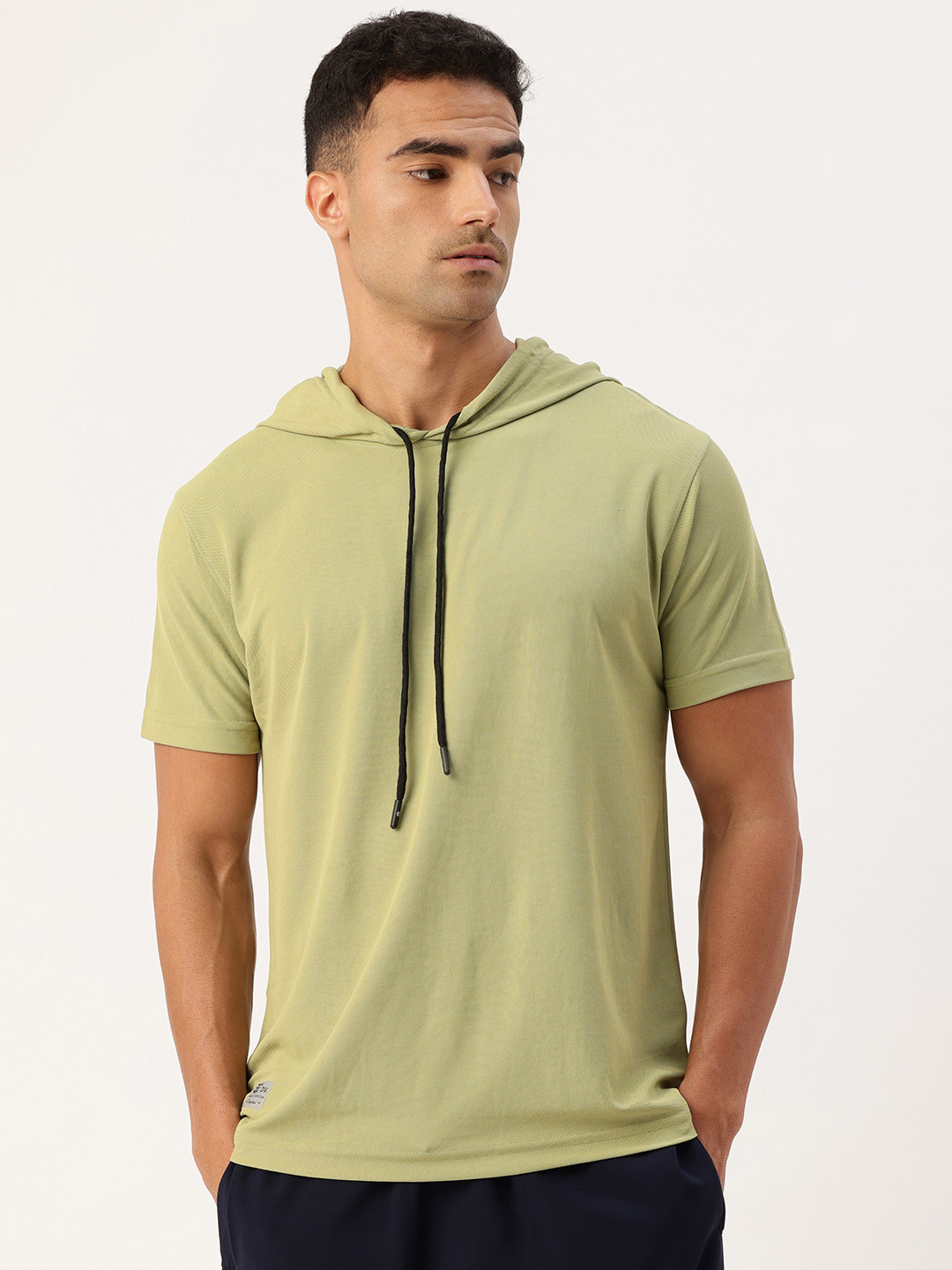 

Sports52 wear Hooded Dri-Fit Sports T-shirt, Green