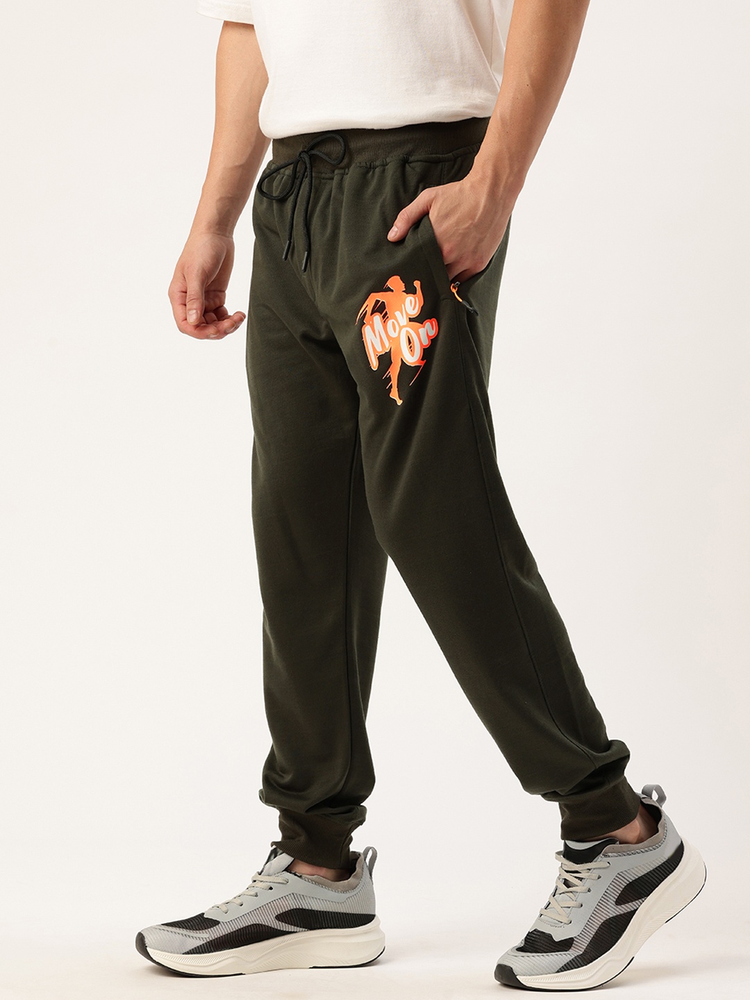 

Sports52 wear Men Sports Joggers, Olive