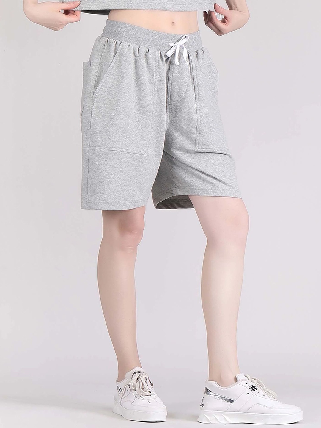 

Raxedo Women Shorts, Grey