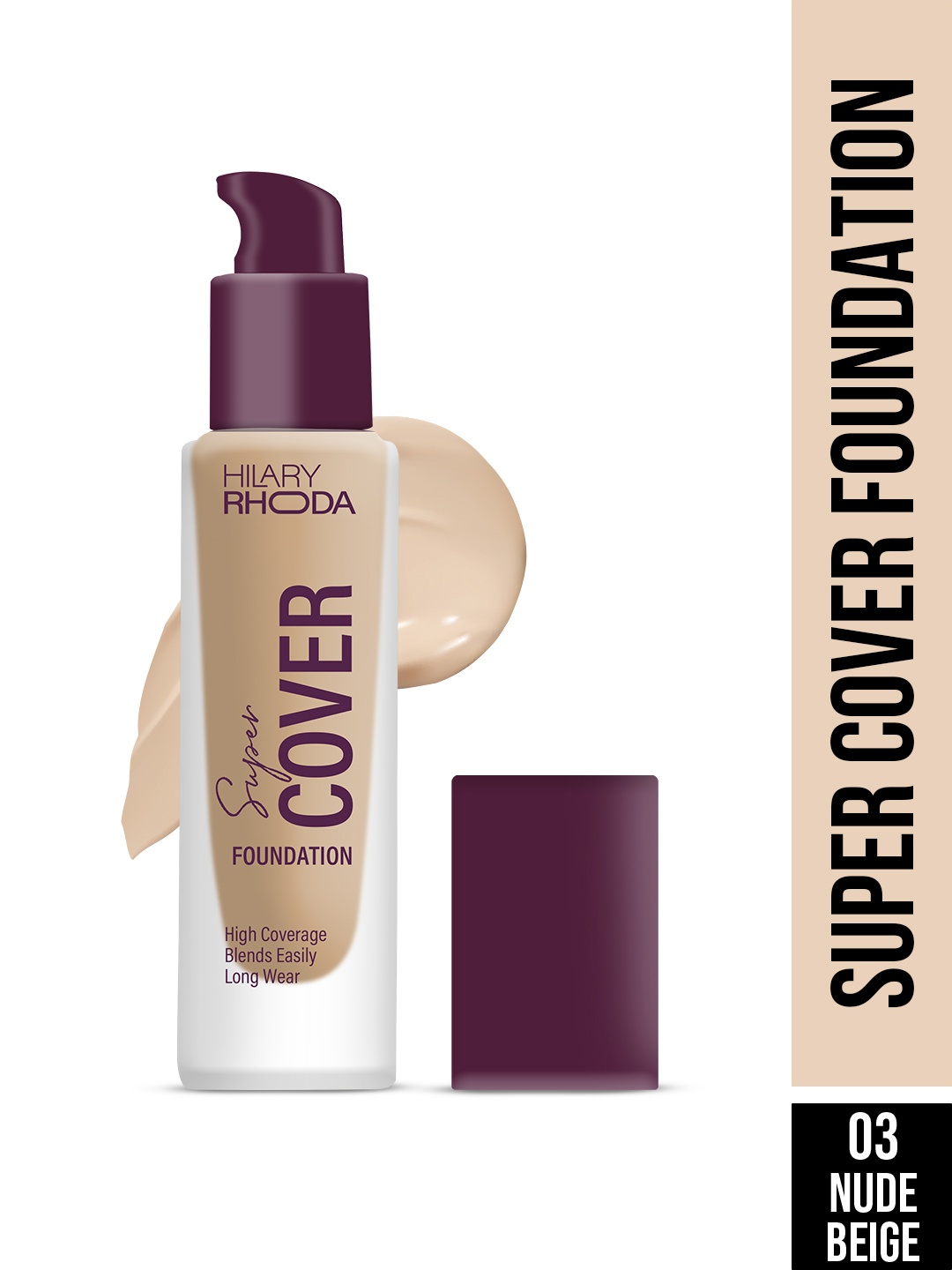 

Hilary Rhoda Super Cover Matte Foundation 30 ml - Nude Beige 03