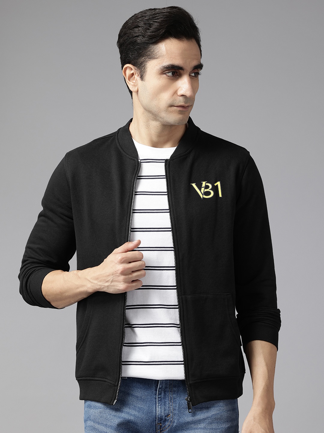 

Van Heusen Sport Zipper Sweatshirt, Black