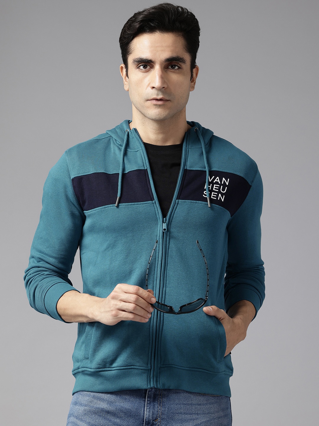 

Van Heusen Sport Hooded Sweatshirt, Teal