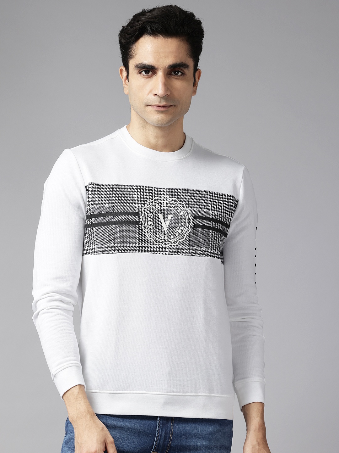 

Van Heusen Sport Pullover Printed Sweatshirt, White