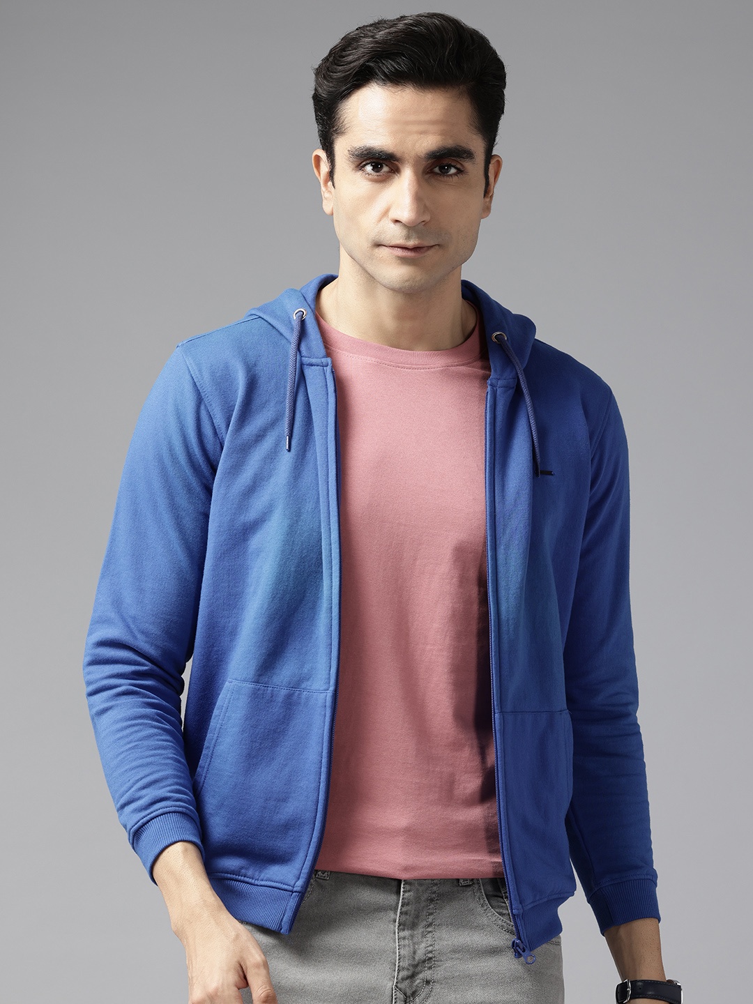 Van Heusen Sport Hooded Sweatshirt, Blue