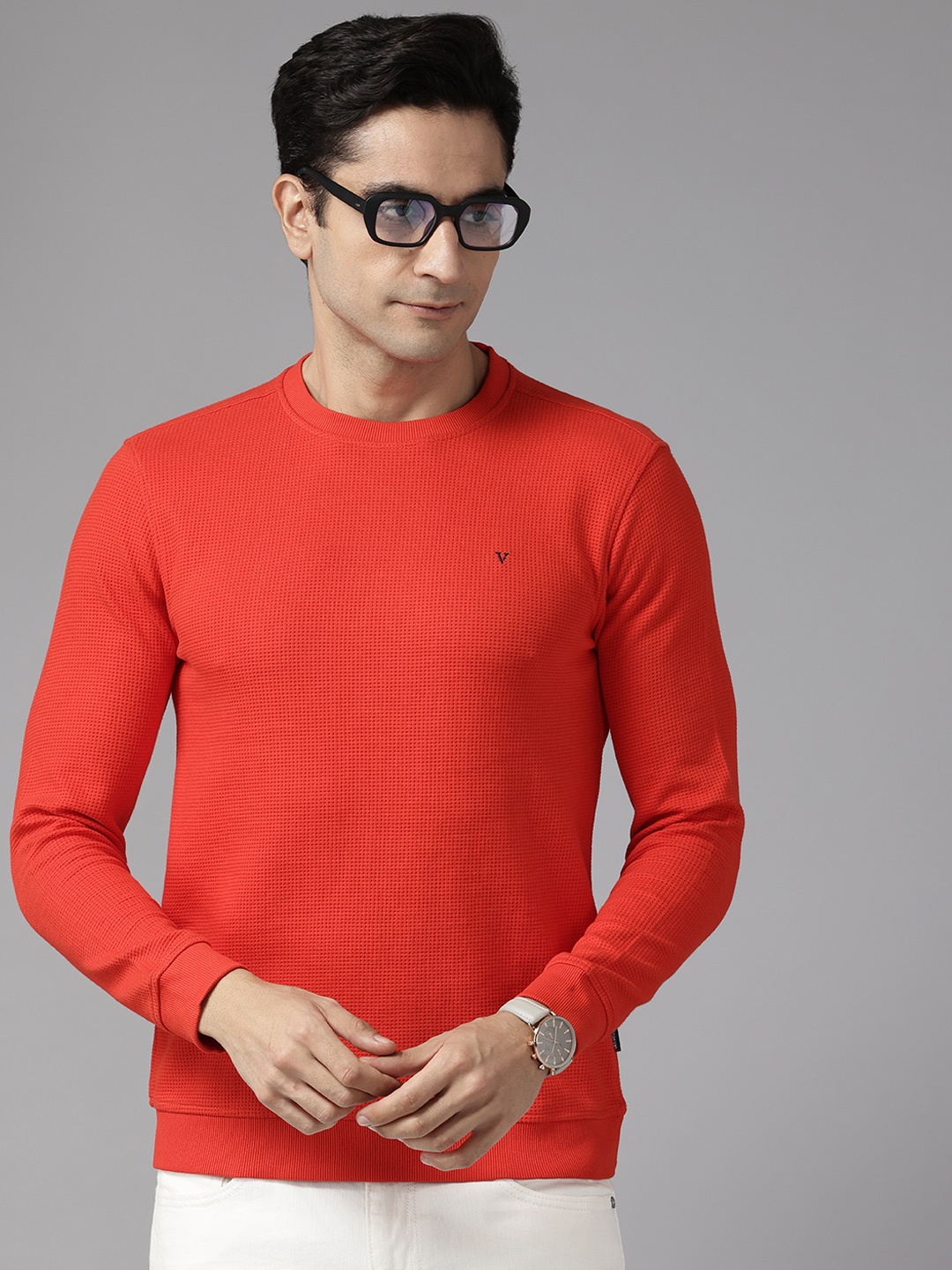 

Van Heusen Sport Cherry Red Sweatshirt
