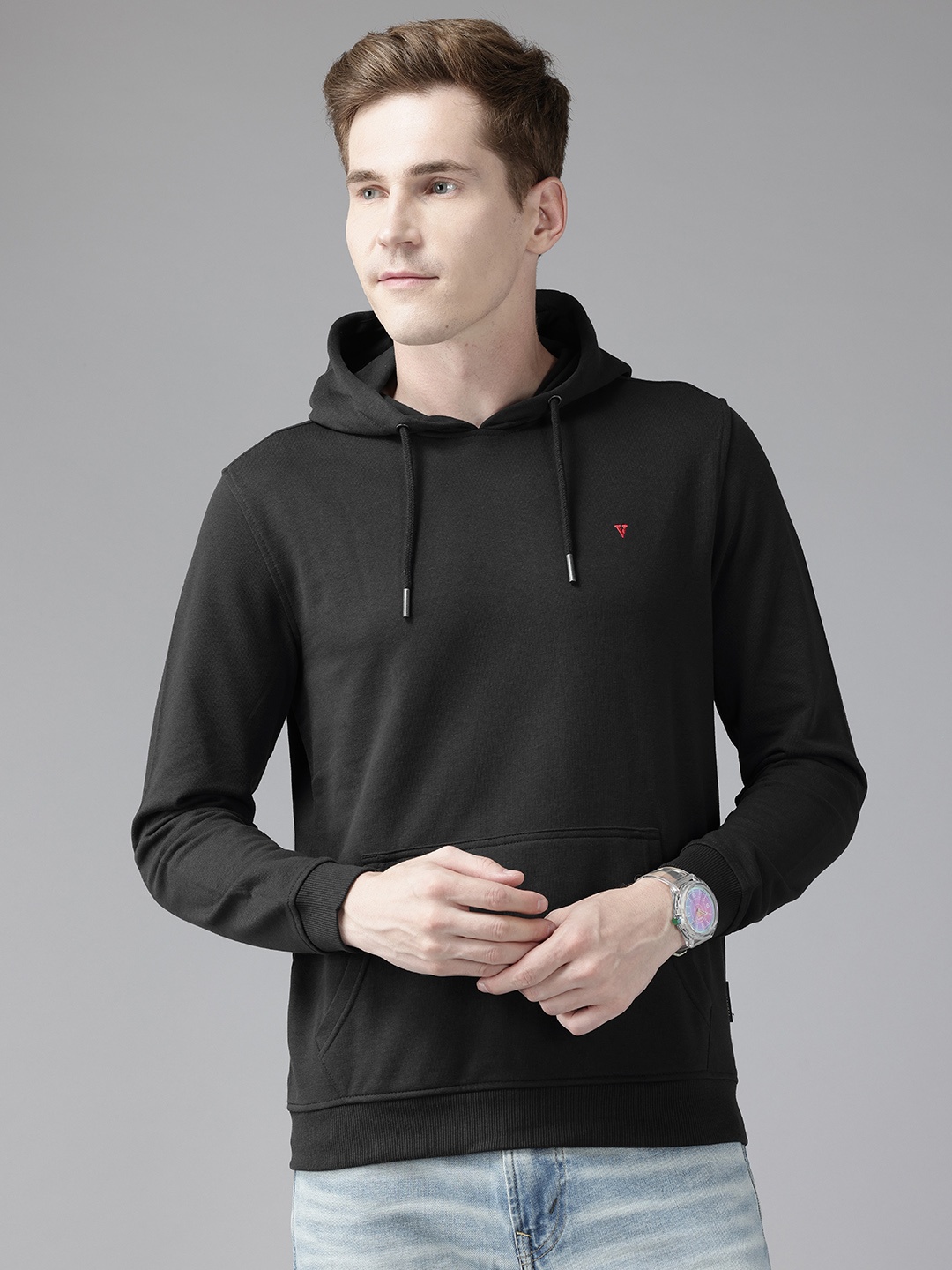 

Van Heusen Sport Hooded Sweatshirt, Black