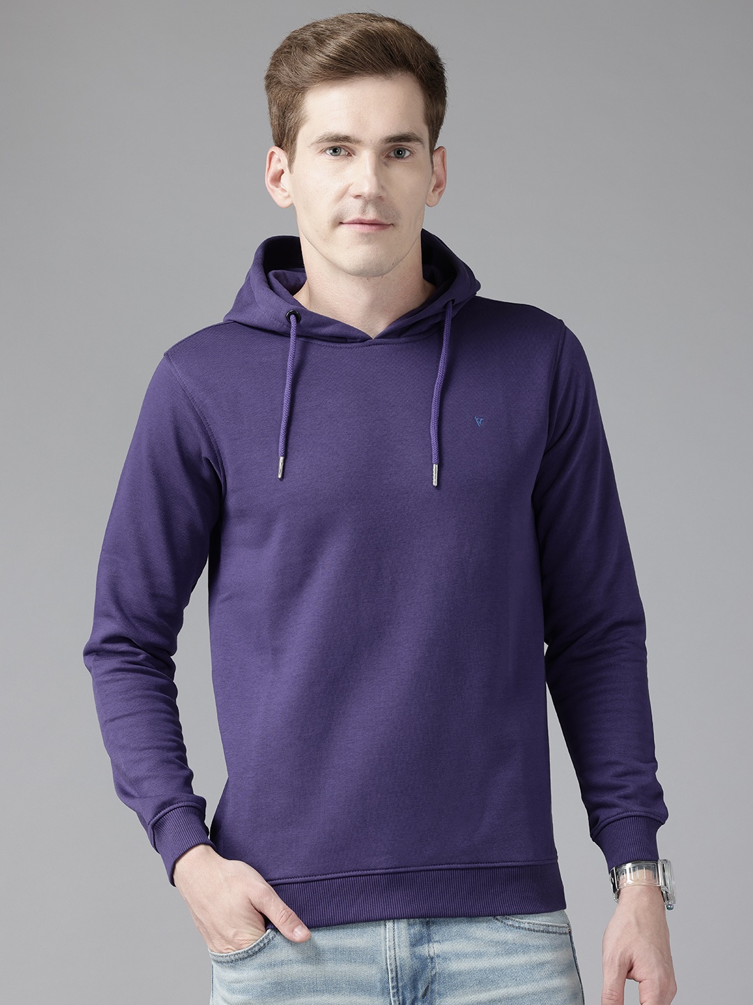 

Van Heusen Sport Hooded Sweatshirt, Purple