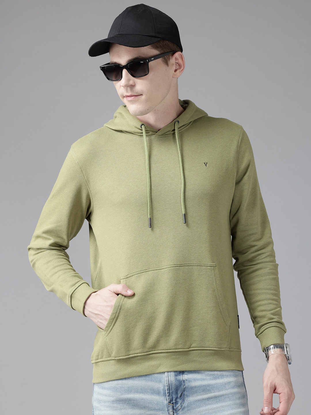 

Van Heusen Sport Hooded Sweatshirt, Olive