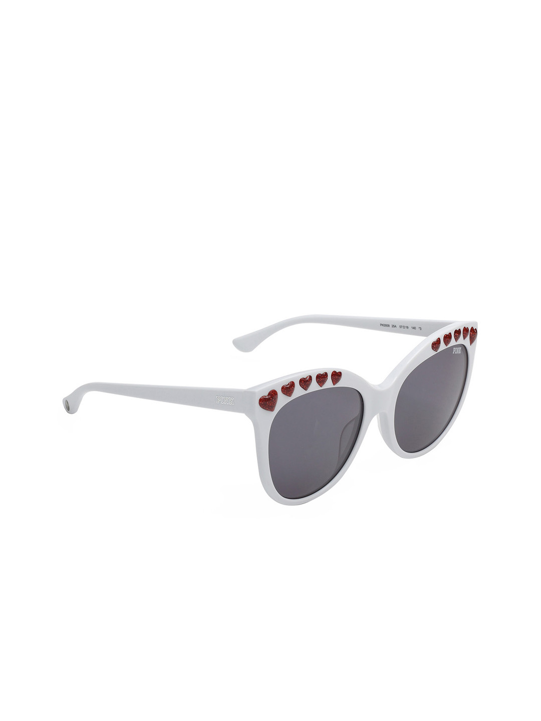 

Victoria's Secret Women Cateye Sunglasses with UV Protected Lens - PK0009/S 25A 57, Black