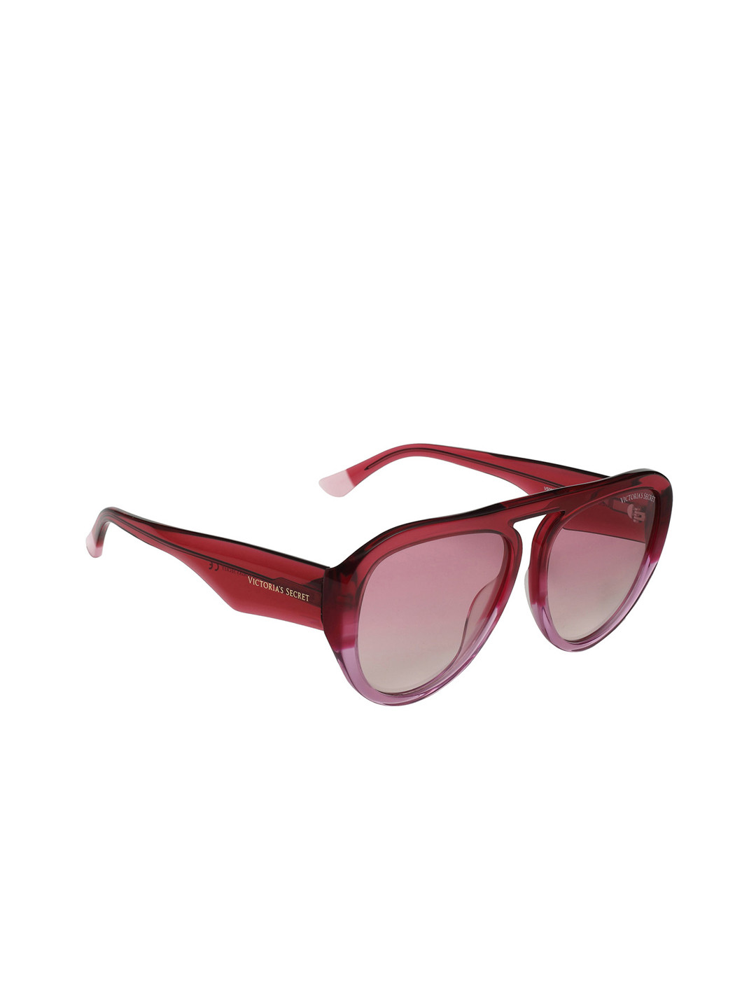 

Victoria's Secret Women Oversized Sunglasses with UV Protected Lens VS0021/S 68T 60, Magenta