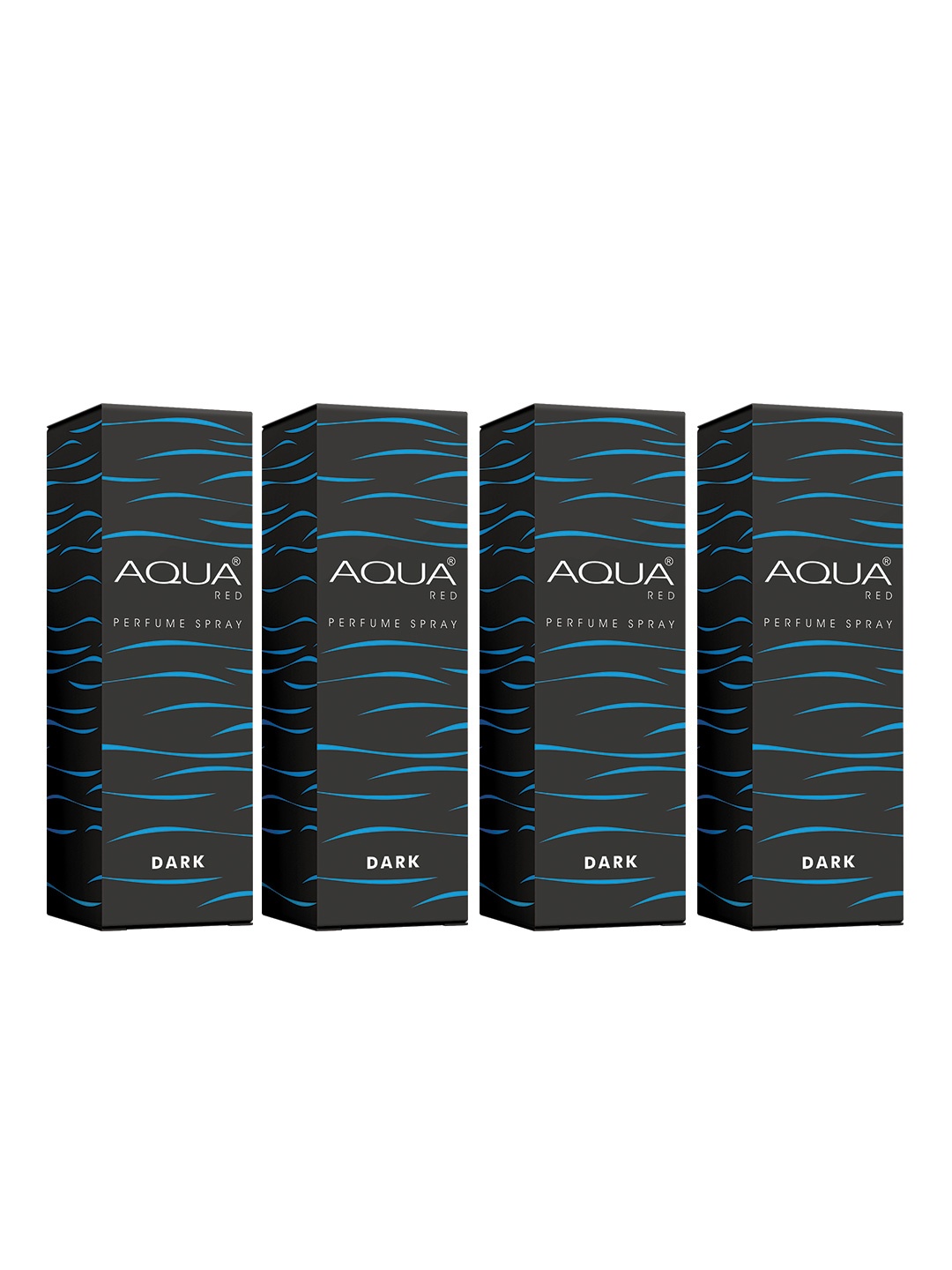 

AQUA RED Men Dark Set Of 4 Long Lasting Eau De Parfum - 30ml Each, White