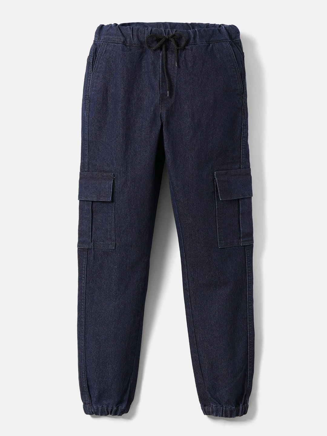 

Urbano Juniors Boys Jogger Low Distress Stretchable Jeans, Blue