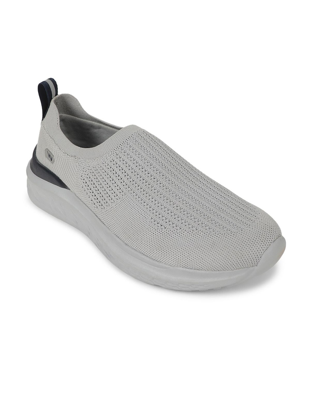 

Campus Men Textured PU Slip-On Sneakers, Grey