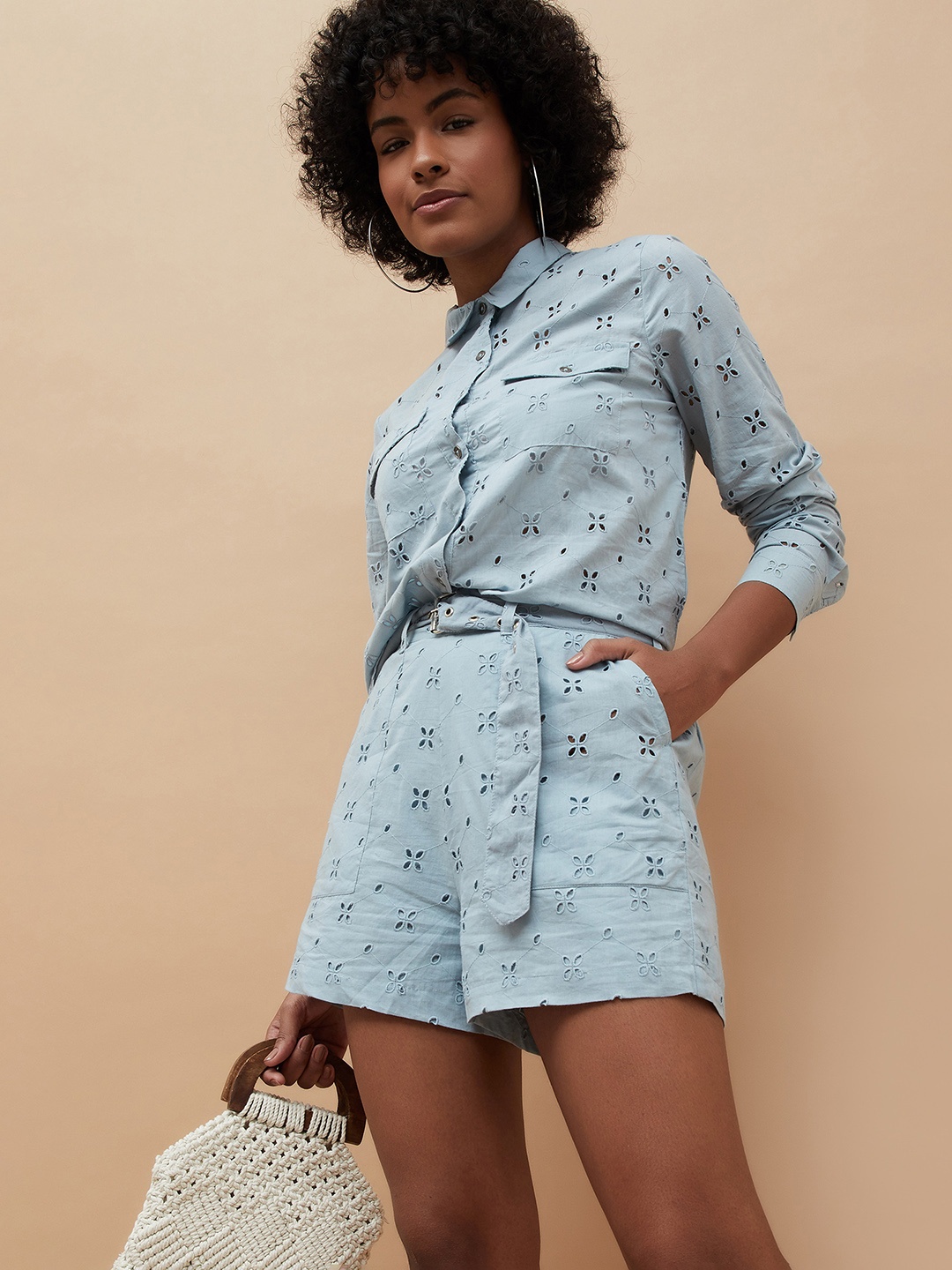 

Fame Forever by Lifestyle Women Conversational Printed Shorts, Blue