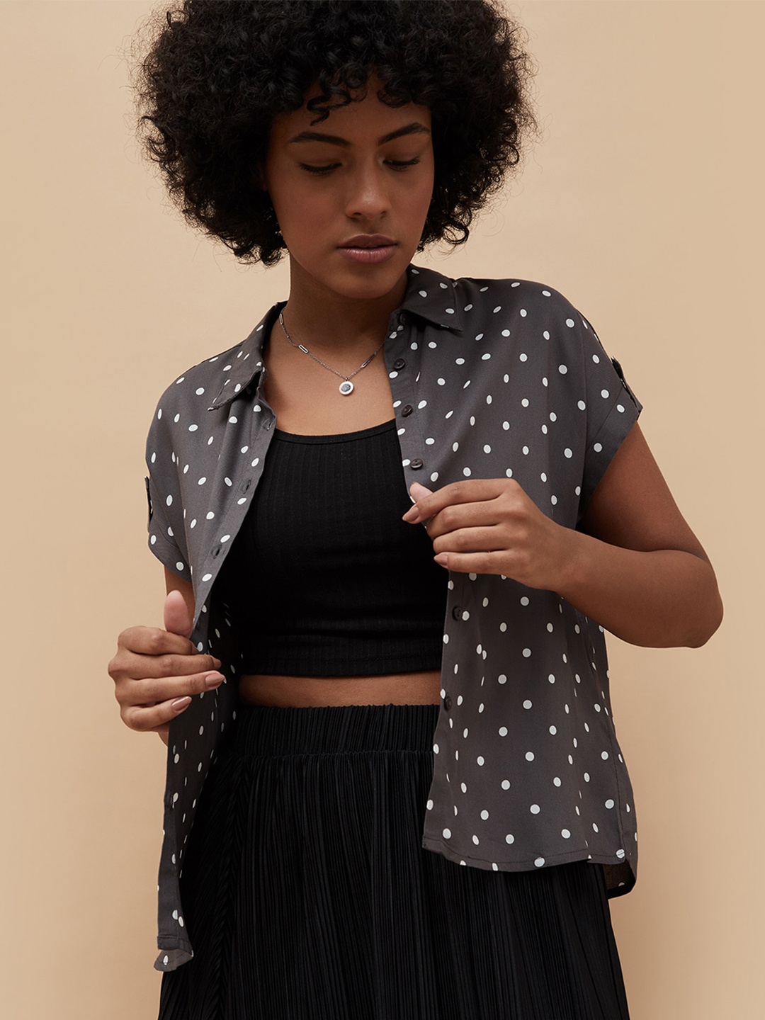 

Fame Forever by Lifestyle Crop Top, Grey