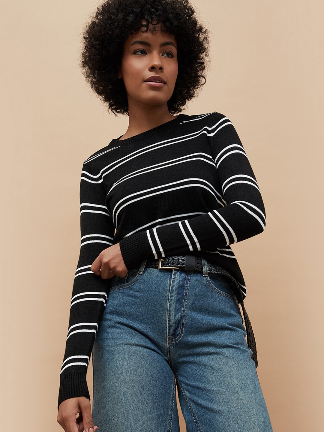 

Fame Forever by Lifestyle Shirt Style Top, Black