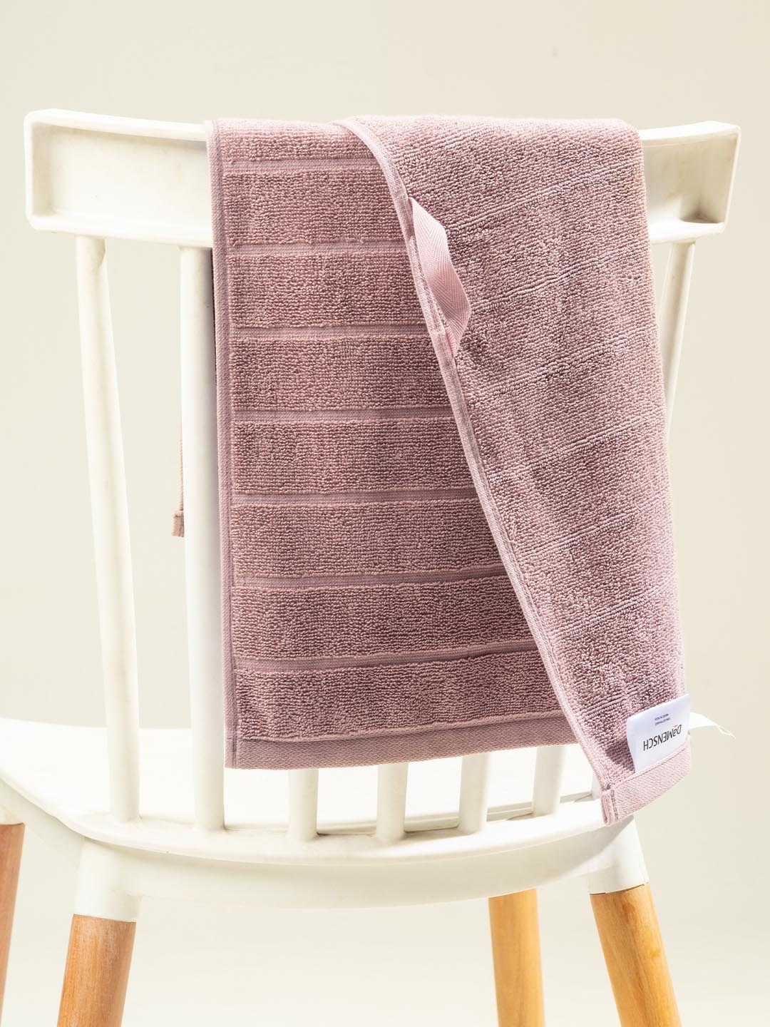 

Damensch Premium Cotton Soft Sheared Terry Better-Basic Hand Towel, Pink