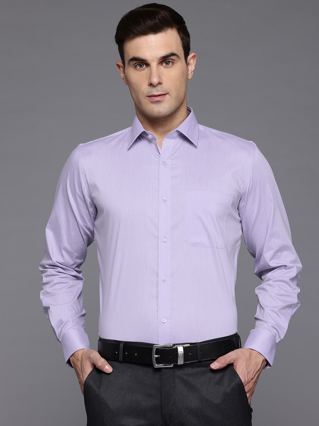 

Raymond Formal Shirt, Purple