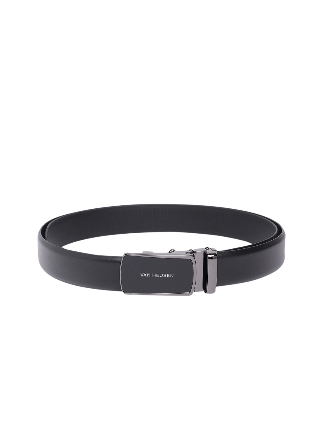 

Van Heusen Men Leather Formal Belt, Black