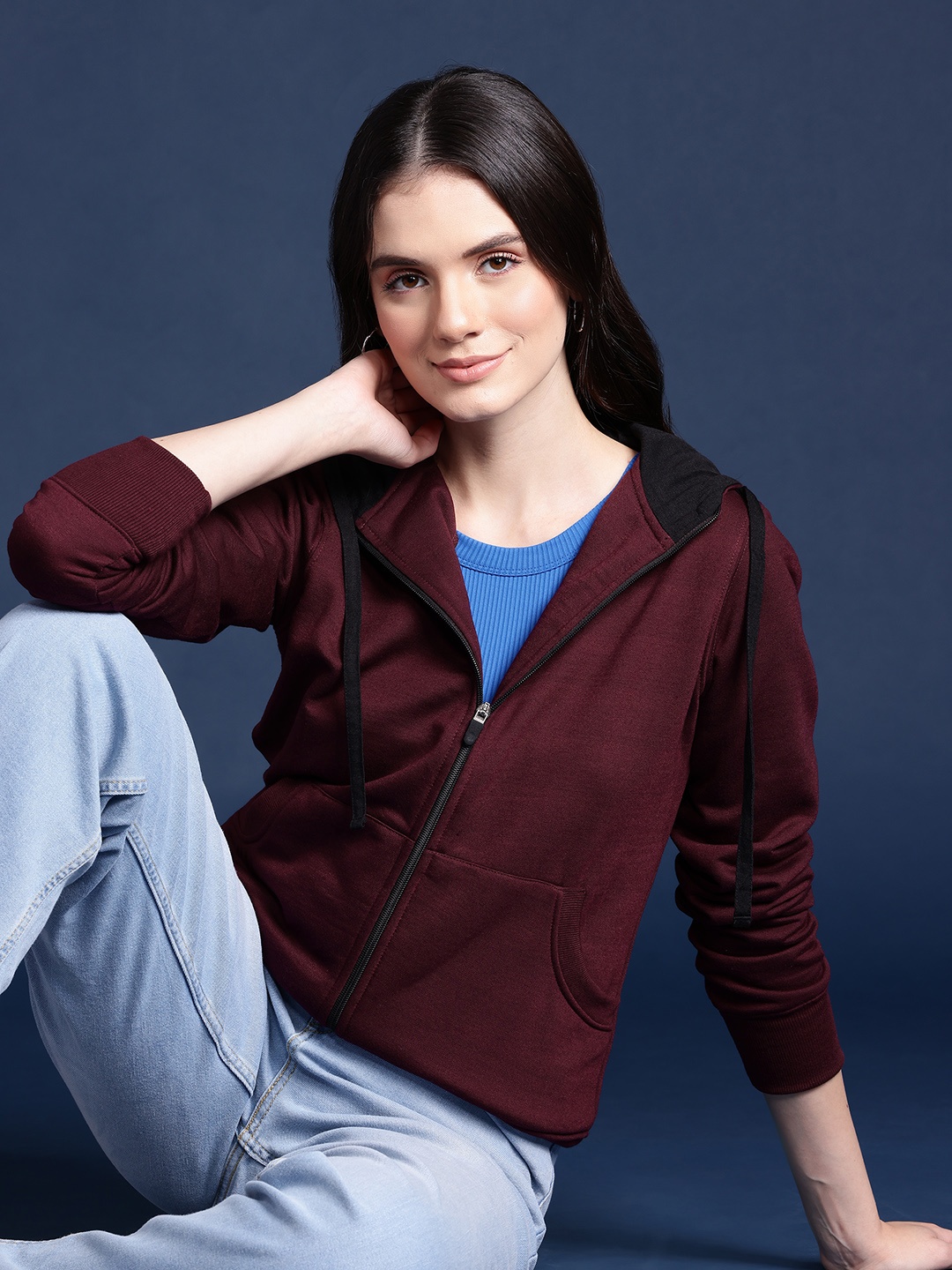 

Alsace Lorraine Paris Women Hooded Sweatshirt, Burgundy