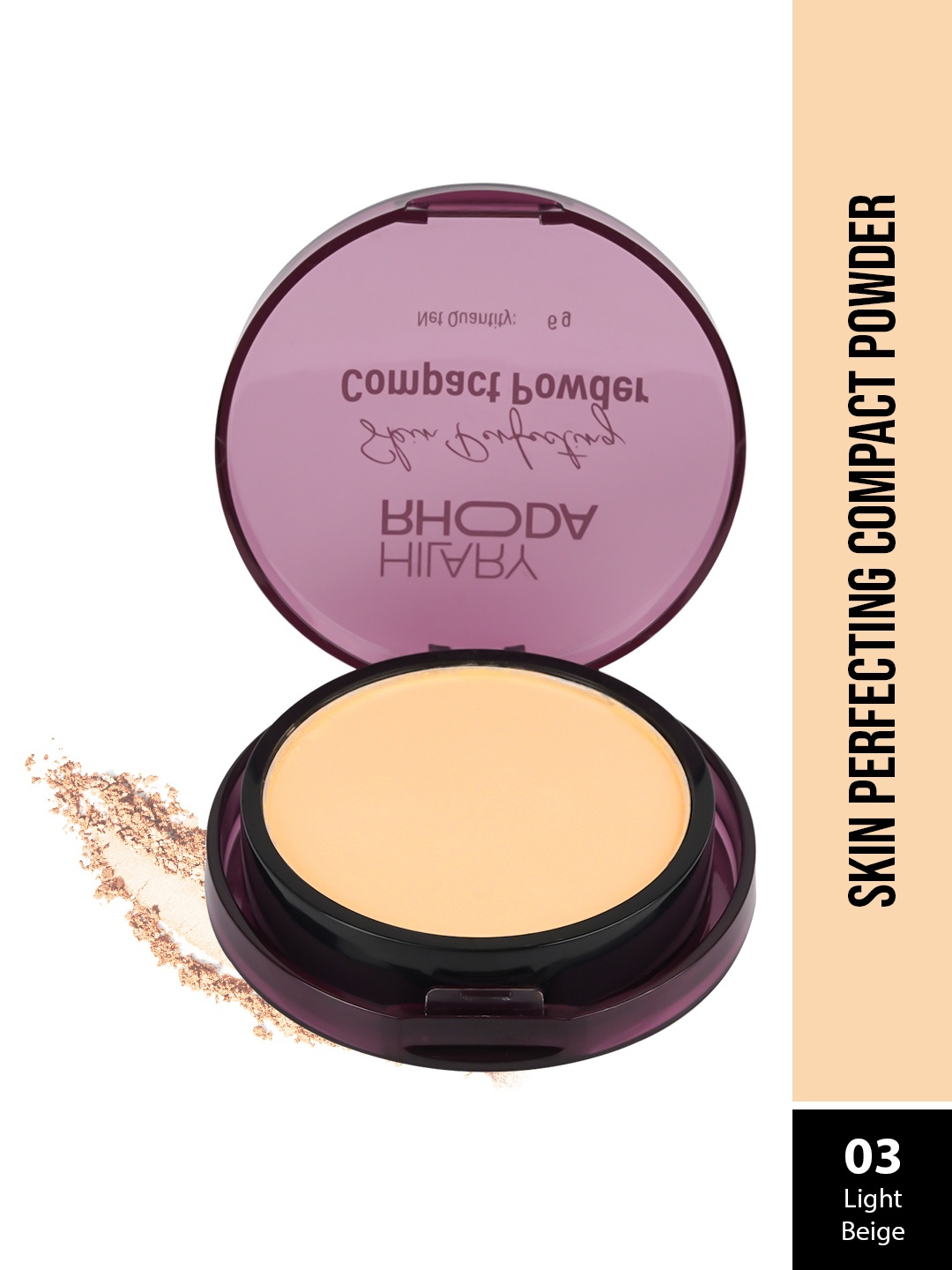 

Hilary Rhoda Skin Perfecting Matte Finish Compact Powder 6 g - Light Beige 03