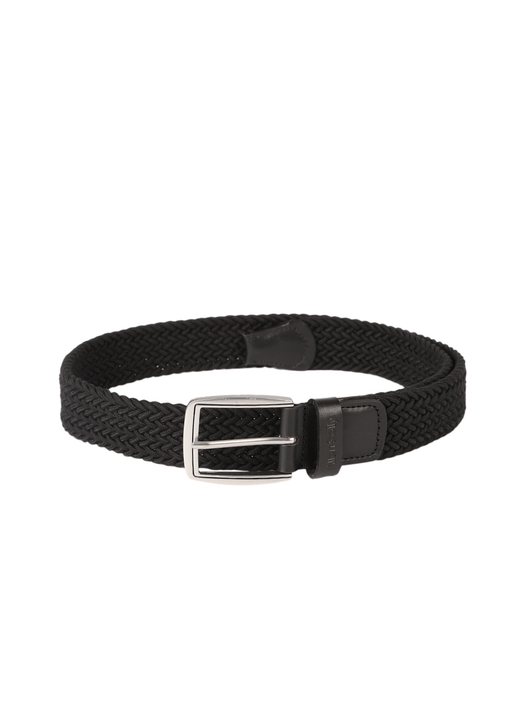 

Allen Solly Men Braided Stretchable Belt, Black