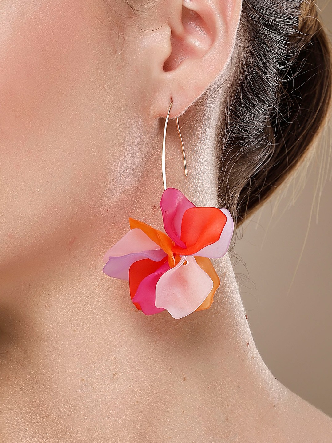 

Bohey by KARATCART Contemporary Drop Earrings, Multi