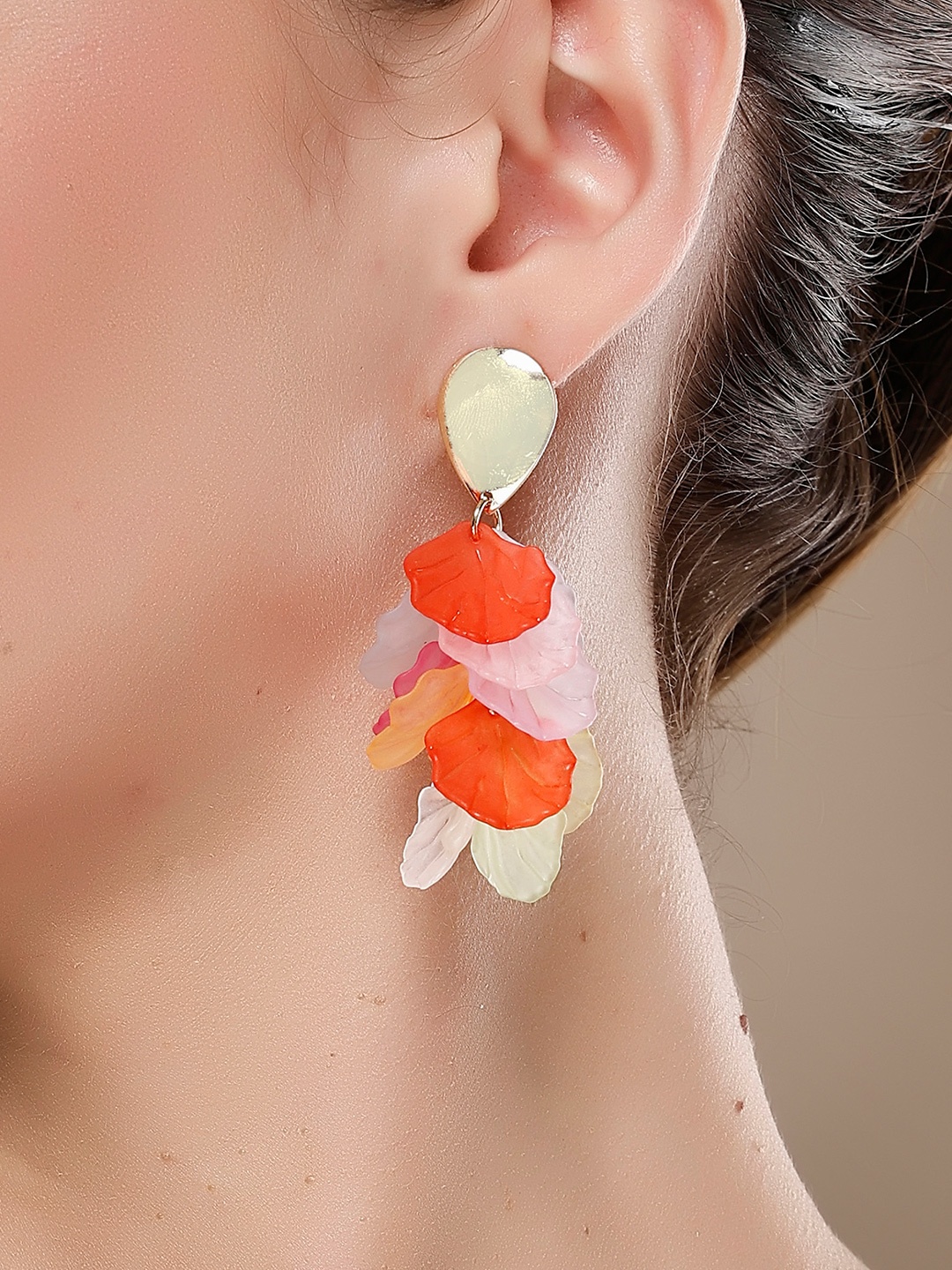 

Bohey by KARATCART Contemporary Drop Earrings, Multi