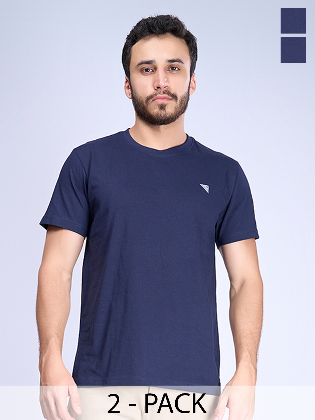 

Unibro Men 2 Pockets T-shirt, Navy blue