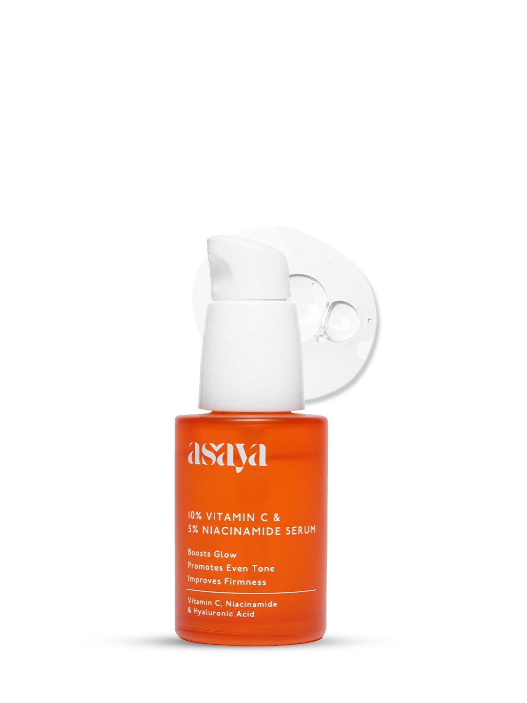 

Asaya 10% Vitamin C & 5% Niacinamide Serum - 30 ml, Orange